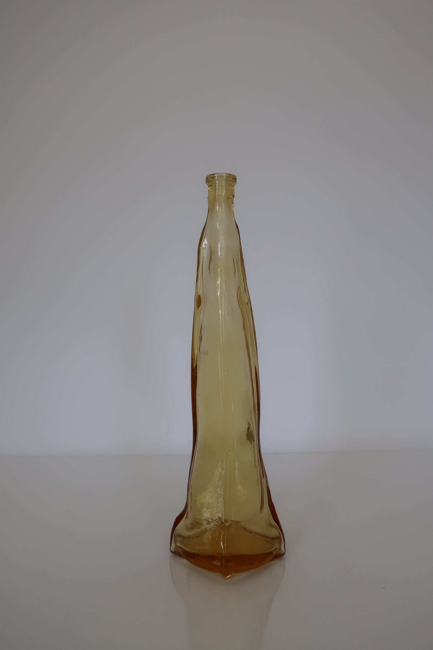 Amber Asymmetrical Vase