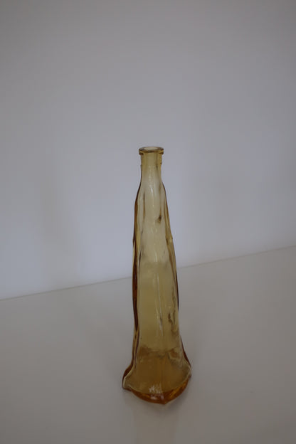 Amber Asymmetrical Vase