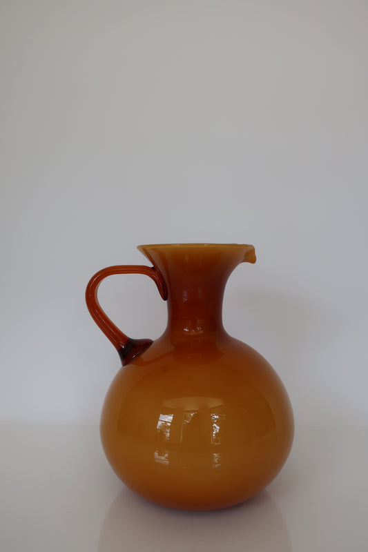 Empoli Amber Cased Pitcher