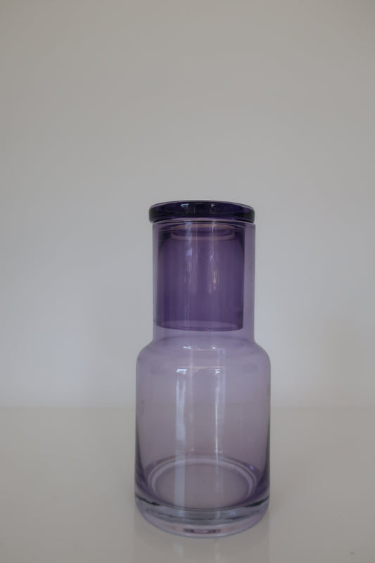 Lilac Bedside Carafe